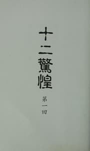 Tapa de Shi er jing huang