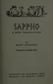Tapa de Sappho