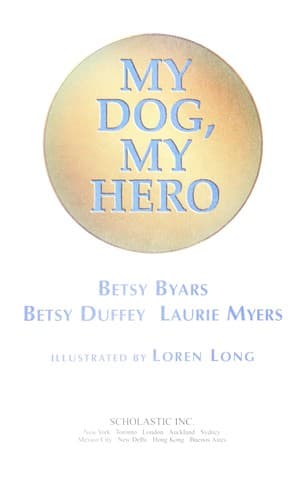 Tapa de My dog, my hero