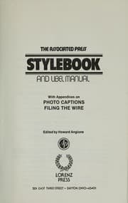 Tapa de The Associated Press stylebook and libel manual