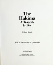 Tapa de The Hakima, a tragedy in Fez