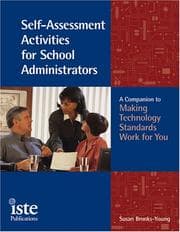 Tapa de Self-Assessment Activities for School Administrators