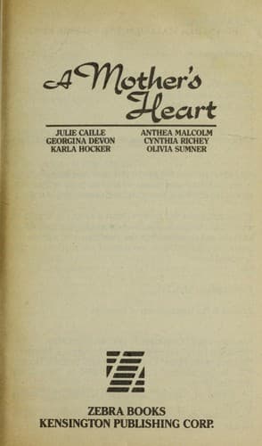 Tapa de A Mother's Heart
