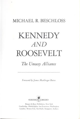 Tapa de Kennedy and Roosevelt