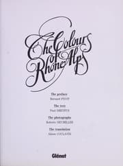 Tapa de The colours of Rhone-Alps