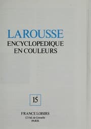 Tapa de Larousse encyclope dique en couleurs