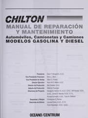 Tapa de Chilton manual de reparacio n y mantenimiento