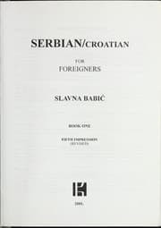 Tapa de Serbian, Croatian for foreigners