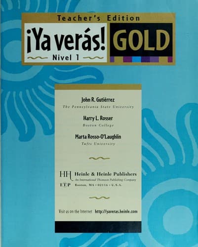 Tapa de Ya verás! Gold