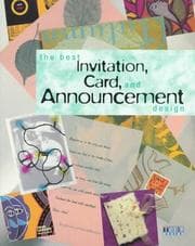 Tapa de The Best Invitation, Card, and Announcement Design (Motif Design Series)