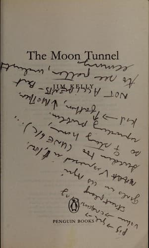 Tapa de The moon tunnel