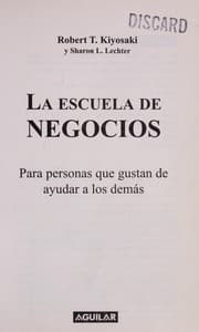 Tapa de La escuela de negocios