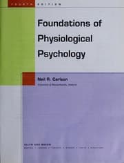 Tapa de Foundations of physiological psychology