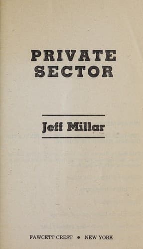 Tapa de Private sector