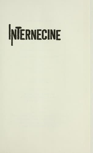 Tapa de Internecine
