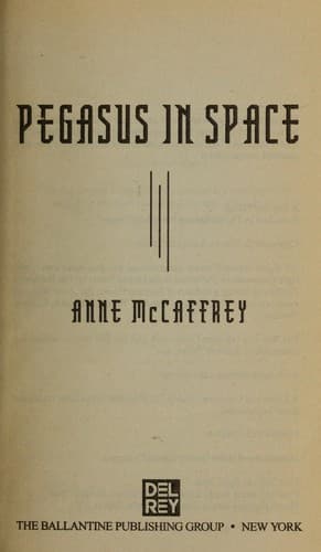 Tapa de Pegasus in space