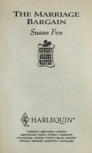 Tapa de The marriage bargain