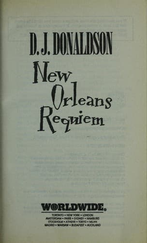 Tapa de New Orleans requiem