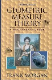 Tapa de Geometric measure theory