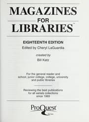 Tapa de Magazines for libraries