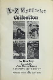 Tapa de A-Z mysteries collection