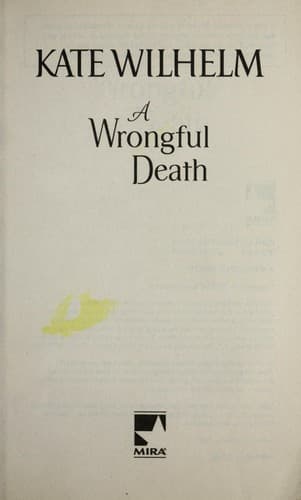 Tapa de A wrongful death