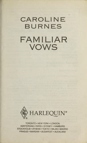 Tapa de Familiar vows