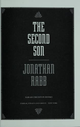 Tapa de The second son