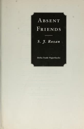 Tapa de Absent Friends