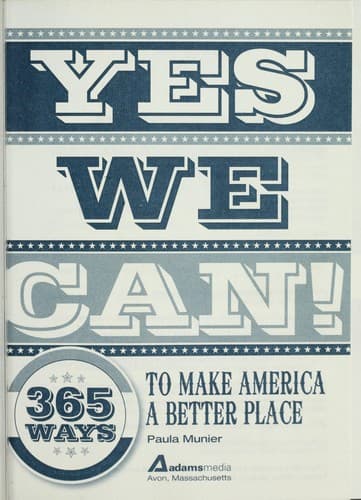 Tapa de Yes, we can!