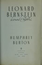 Tapa de Leonard Bernstein