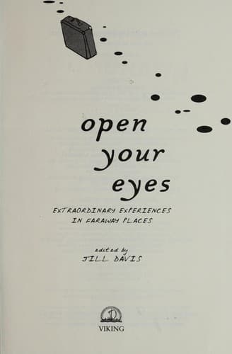 Tapa de Open your eyes