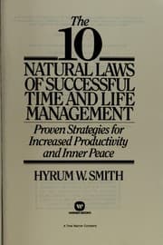 Tapa de The 10 natural laws of successful time and life management