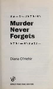 Tapa de Murder never forgets