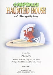Tapa de Garfield's haunted house and other spooky tales