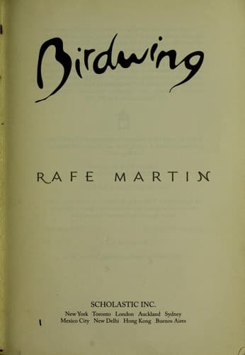 Tapa de Birdwing