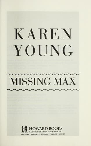Tapa de Missing Max