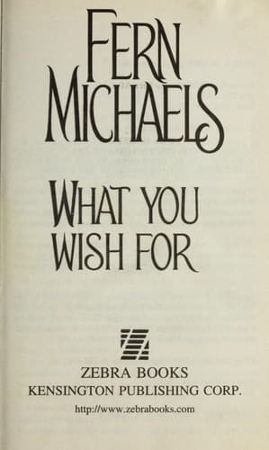 Tapa de What you wish for