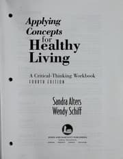 Tapa de Applying concepts for healthy living