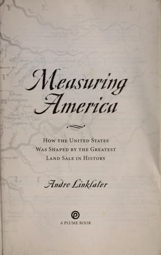 Tapa de Measuring America