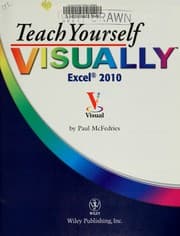 Tapa de Teach Yourself VISUALLYTM Excel® 2010