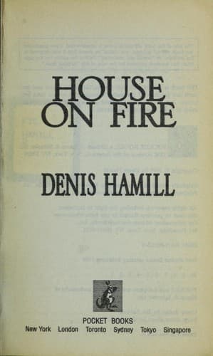 Tapa de House on fire