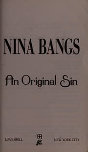 Tapa de An original sin