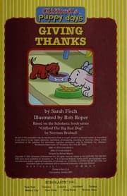 Tapa de Giving thanks