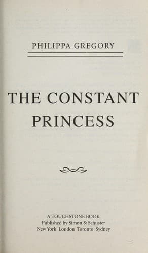 Tapa de The Constant Princess