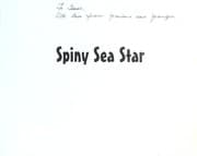Tapa de Spiny Sea Star
