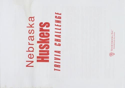 Tapa de Nebraska Huskers