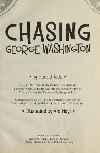 Tapa de Chasing George Washington