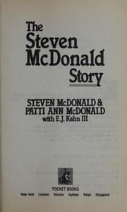 Tapa de The Steven McDonald story