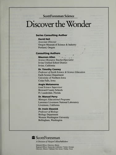 Tapa de Discover the wonder